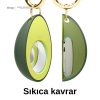Elago Apple AirTag Uyumlu Silikon Avocado Kılıf - Görsel 2