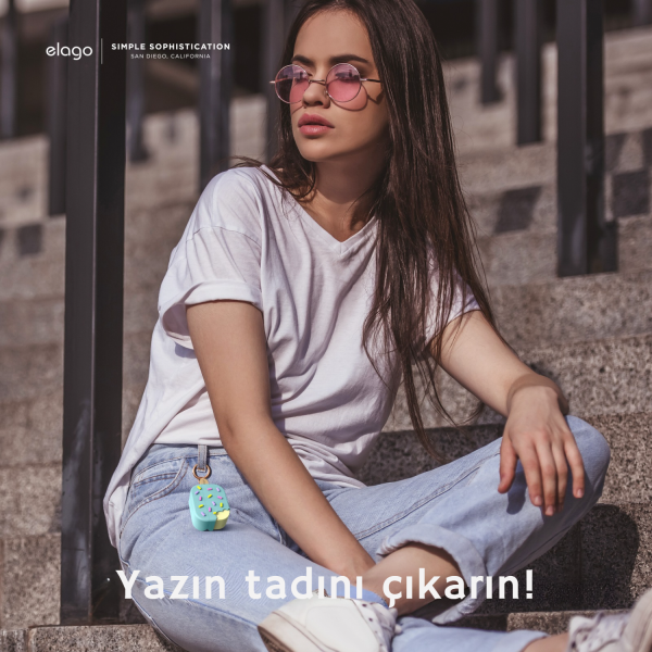 Elago Apple AirPods Pro 2 Dondurma Kılıf - Mint - Görsel 7