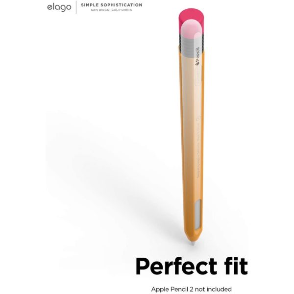 Elago Apple iPad 2. Nesil ve Pro Kalem Kılıfı- Açık Pembe - Görsel 3