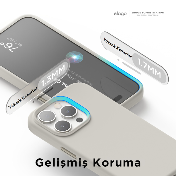 Elago iPhone 15 Pro Max Silikon MagSafe Kılıf - Görsel 5