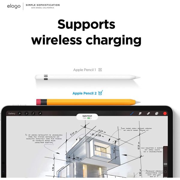 Elago Apple iPad 2. Nesil ve Pro Kalem Kılıfı- Açık Pembe - Görsel 5