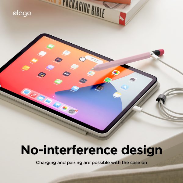 Elago Apple iPad Kalem Kılıfı USB-C Uyumlu - Açık Pembe - Görsel 6