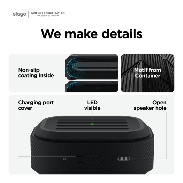 Elago Apple AirPods Pro 2 Armor Kılıf - Siyah - Görsel 7