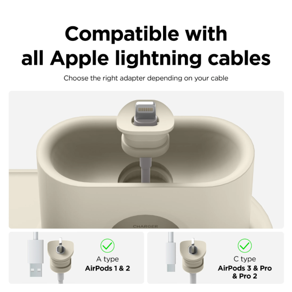 Elago Apple Uyumlu 3 in 1 Şarj Standı - Siyah - Görsel 2