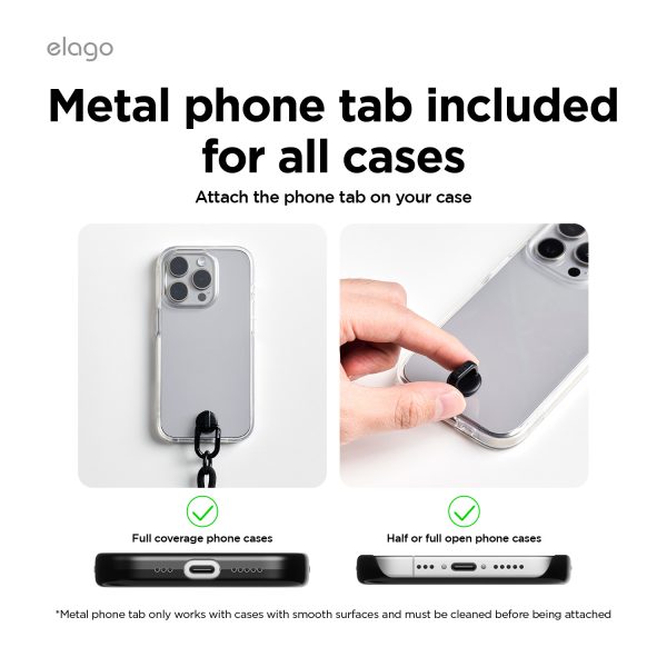 Elago Çapraz Askılı Telefon Kordonu - Krem - Görsel 6