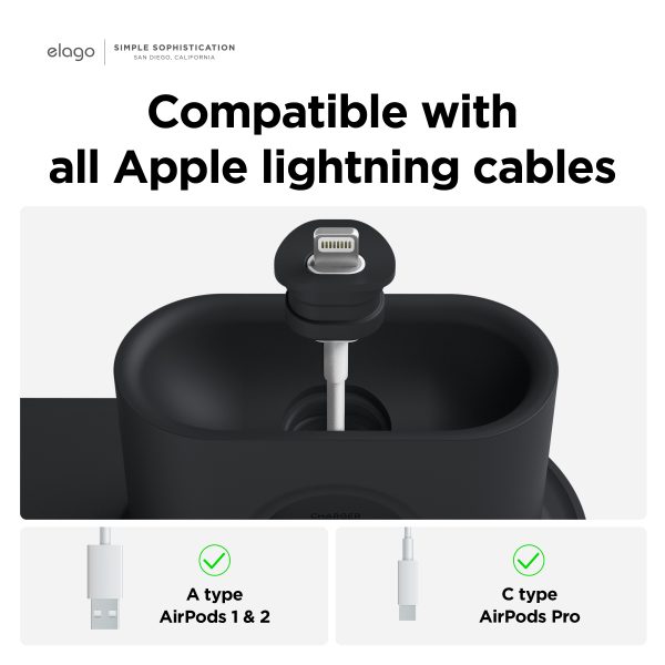 Elago Apple MagSafe Uyumlu Trio 2 Şarj Standı - Görsel 4