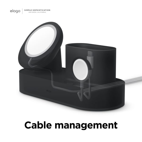 Elago Apple MagSafe Uyumlu Trio 2 Şarj Standı - Görsel 6
