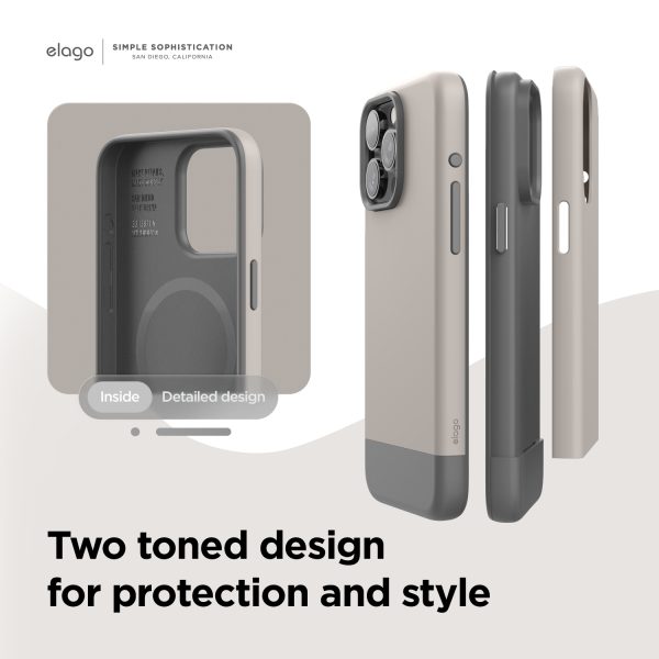 Elago Apple iPhone 15 Pro Uyumlu Glide MagSafe Silikon - Görsel 4