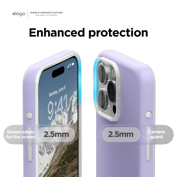 Elago Apple iPhone 15 Pro Max Uyumlu Glide MagSafe Silikon - Görsel 6