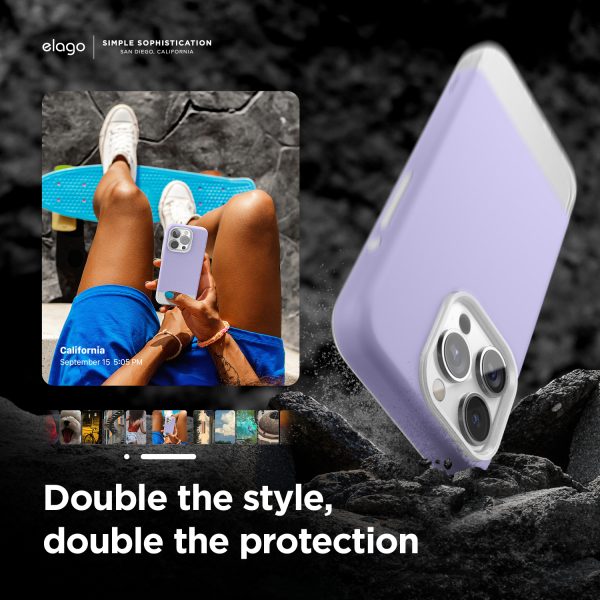 Elago Apple iPhone 15 Pro Max Uyumlu Glide MagSafe Silikon - Görsel 8