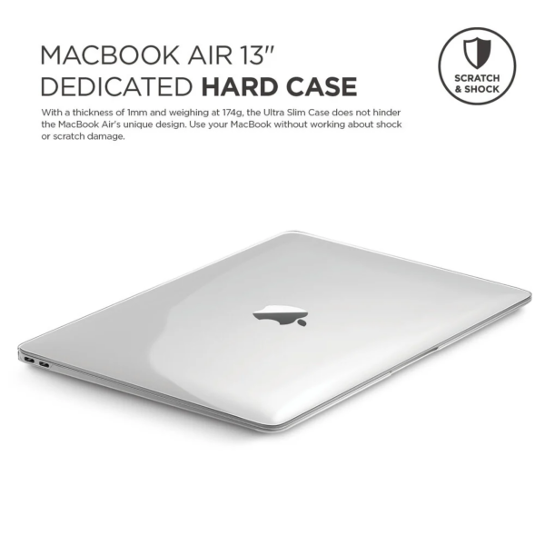 Elago Apple MacBook Air M2 13.6'' (A2681) Uyumlu Şeffaf Kılıf - Görsel 2