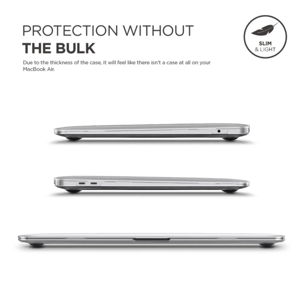 Elago Apple MacBook Air M2 13.6'' (A2681) Uyumlu Şeffaf Kılıf - Görsel 3