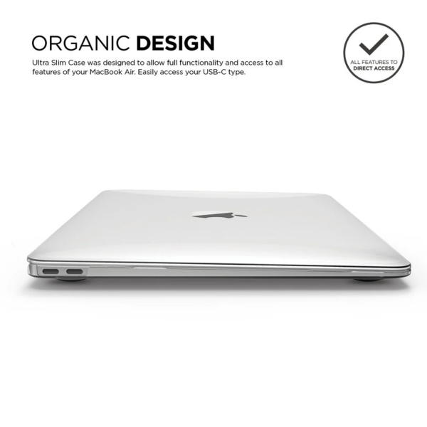 Elago Apple MacBook Air M2 13.6'' (A2681) Uyumlu Şeffaf Kılıf - Görsel 4