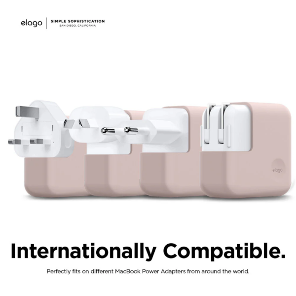 Elago Apple MacBook Adaptör Koruyucu Silikon Kılıf - Görsel 3
