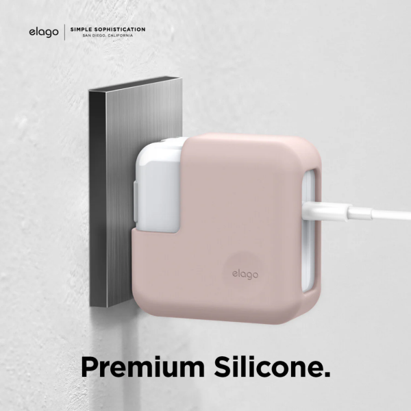 Elago Apple MacBook Adaptör Koruyucu Silikon Kılıf - Görsel 4