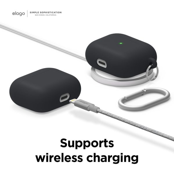 Elago Apple AirPods 3 Basic Kılıf - Siyah - Görsel 2