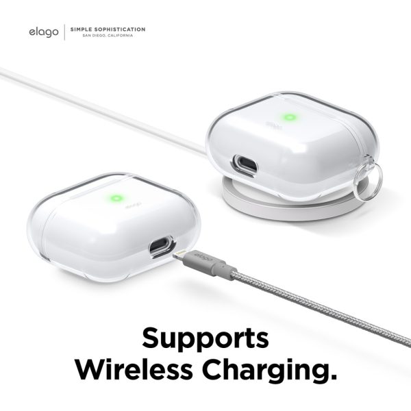 Elago Apple AirPods 3 Uyumlu Kılıf - Şeffaf - Görsel 4