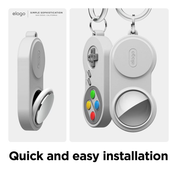 Elago Apple AirTag Uyumlu Silikon Kılıf - W5 - Görsel 6