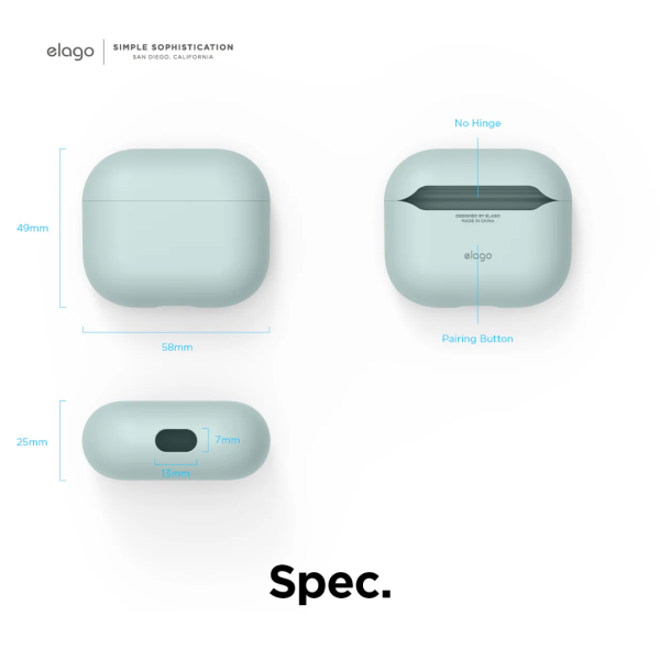 Elago Apple AirPods 3 Uyumlu Kılıf - Mint - Görsel 3
