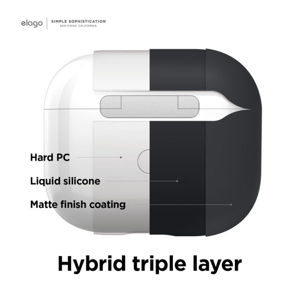 Elago Apple AirPods 3 Basic Kılıf - Siyah - Görsel 5