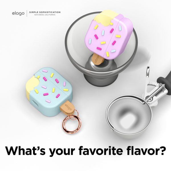 Elago Apple AirPods 3 Dondurma Kılıf - Lila - Görsel 5