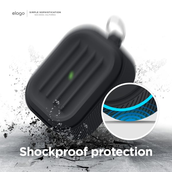 Elago Apple AirPods 3 Armor Kılıf - Siyah - Görsel 4