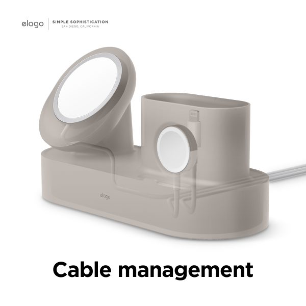 Elago Apple MagSafe Uyumlu Trio 2 Şarj Standı - Görsel 6