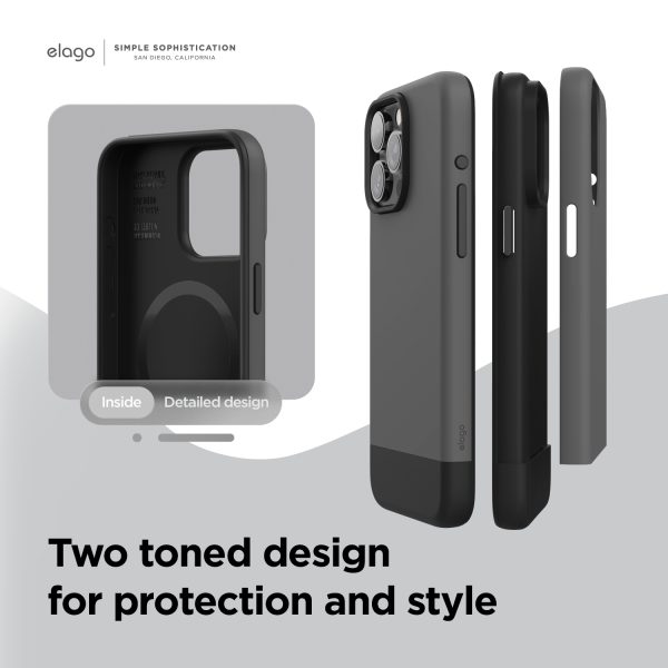Elago iPhone 15 Pro Glide Silikon MagSafe Kılıf - Görsel 4