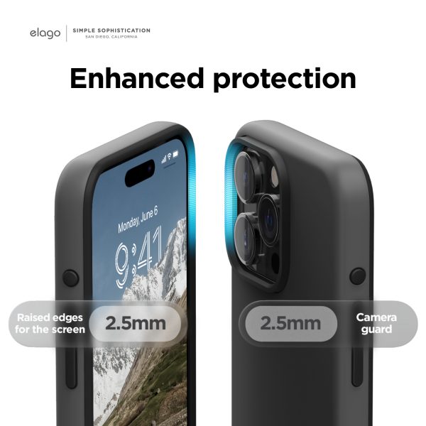 Elago iPhone 15 Pro Glide Silikon MagSafe Kılıf - Görsel 6