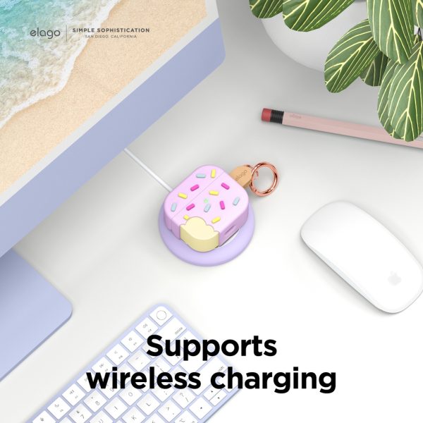 Elago Apple AirPods 3 Dondurma Kılıf - Lila - Görsel 6