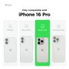 Elago Apple iPhone 16 Pro Uyumlu Şeffaf Pembe MagSafe Hibrit Kılıf - Görsel 2