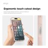 Elago Apple iPhone 16 Pro Uyumlu Şeffaf Pembe MagSafe Hibrit Kılıf - Görsel 6