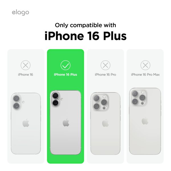 Elago Apple iPhone 16 Plus Uyumlu Şeffaf MagSafe Hibrit Kılıf - Görsel 2