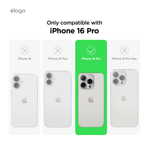 Elago Apple iPhone 16 Pro Vegan Deri Magsafe Kılıf - Görsel 2