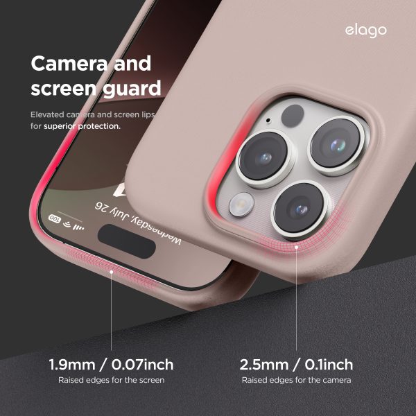 Elago Apple iPhone 16 Pro Vegan Deri Magsafe Kılıf - Görsel 6