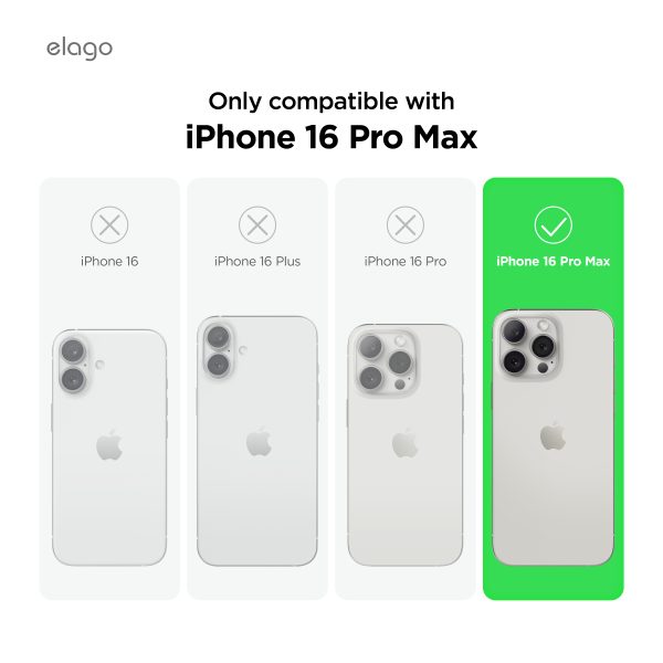 Elago Apple iPhone 16 Pro Max Vegan Deri Magsafe Kılıf - Görsel 2