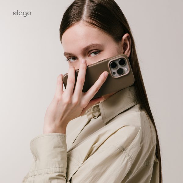 Elago Apple iPhone 16 Pro Max Vegan Deri Magsafe Kılıf - Görsel 7