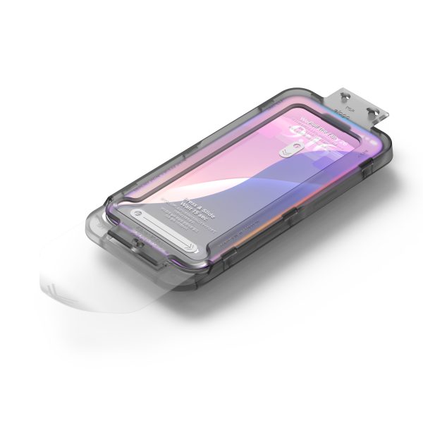 Elago Apple iPhone 16 Pro Max Aplikatörlü Temperli Cam Ekran Koruyucu - Görsel 6