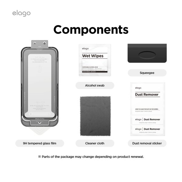 Elago Apple iPhone 16 Pro Aplikatörlü Temperli Cam Ekran Koruyucu - Görsel 7
