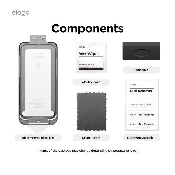 Elago Apple iPhone 16 Pro Max Aplikatörlü Temperli Cam Ekran Koruyucu - Görsel 3
